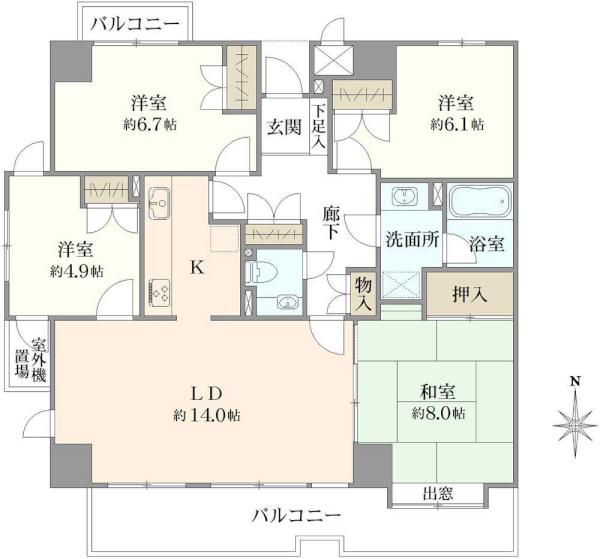 間取図
