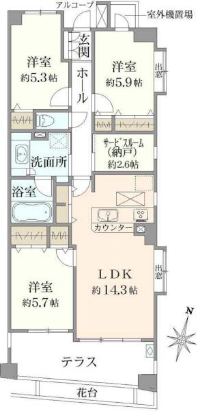 間取図