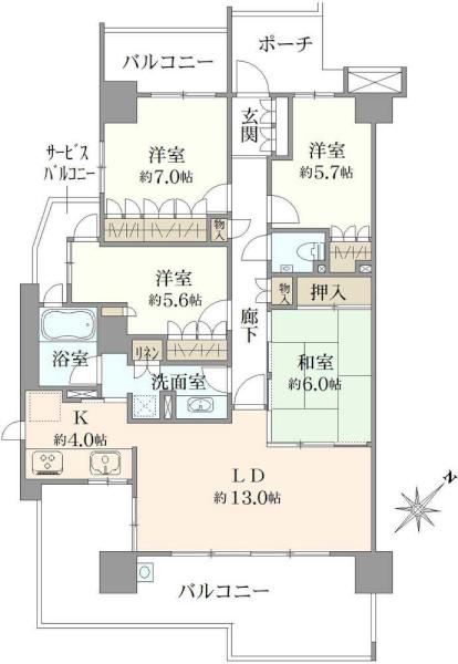 間取図