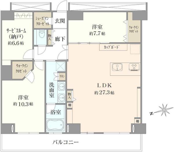間取図