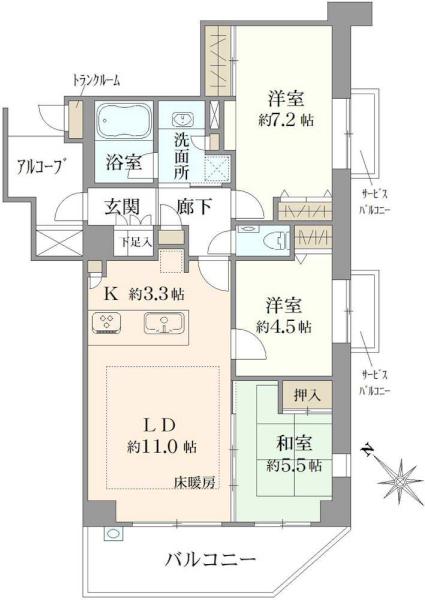 間取図