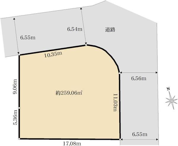 敷地図