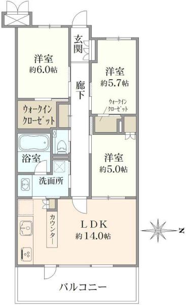 間取図