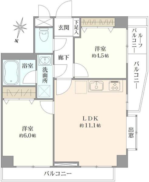 間取図