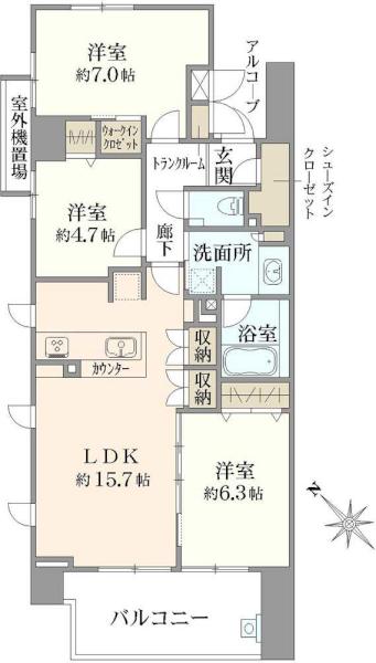 間取図