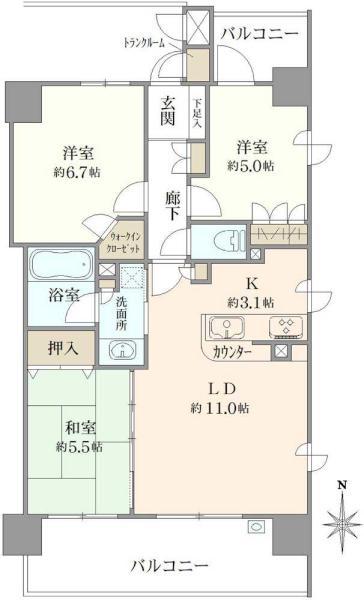 間取図