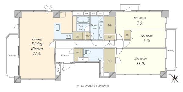間取図