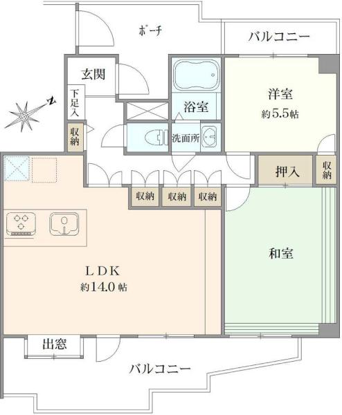 間取図