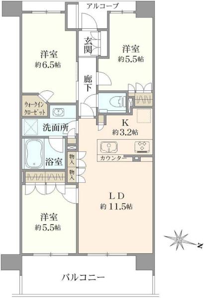 間取図