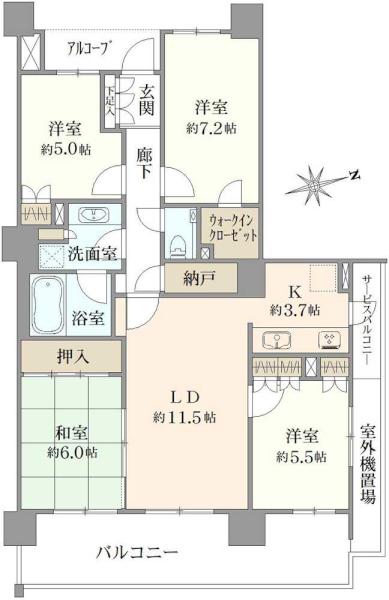 間取図