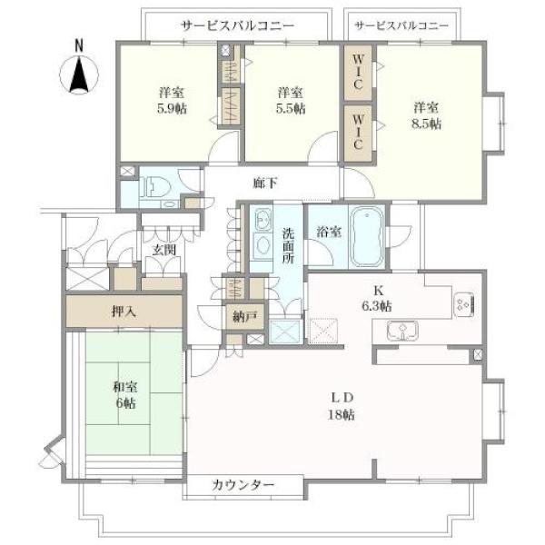 間取図