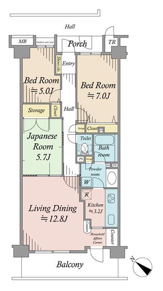 間取図