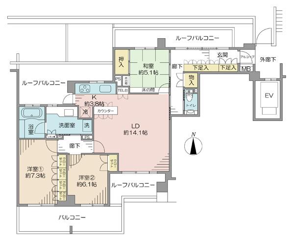間取図