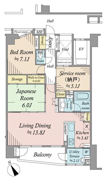 間取図